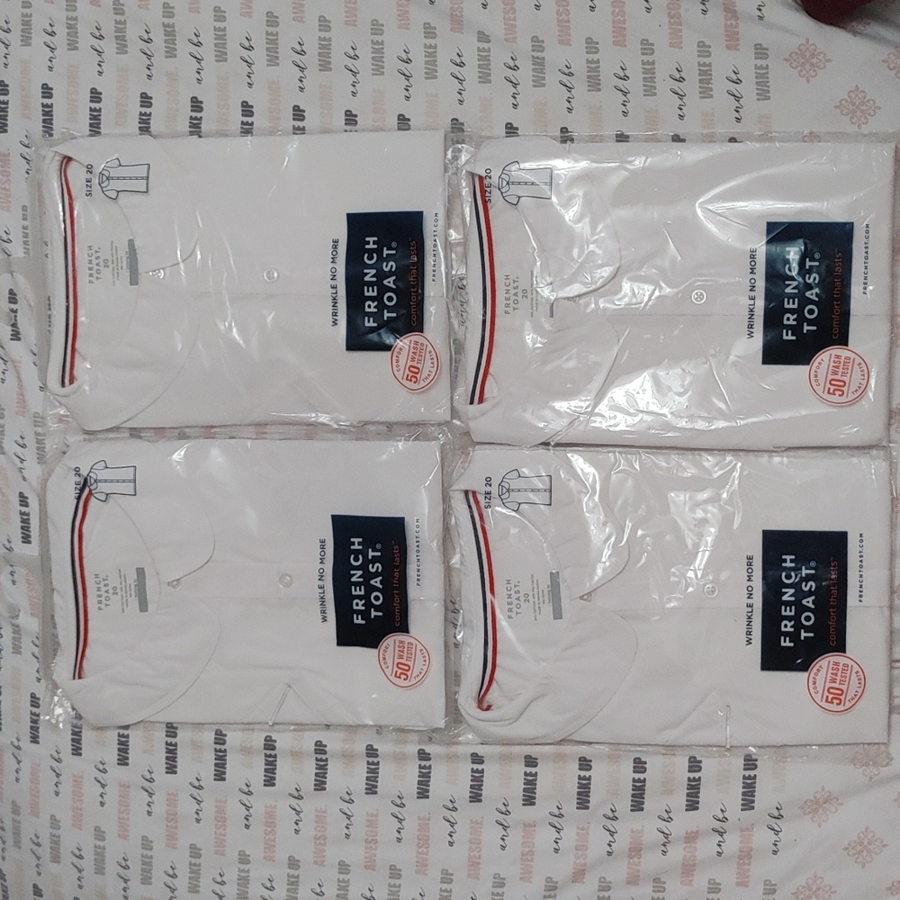 Size 20 French Toast Poplin Blouse Uniform Shirts